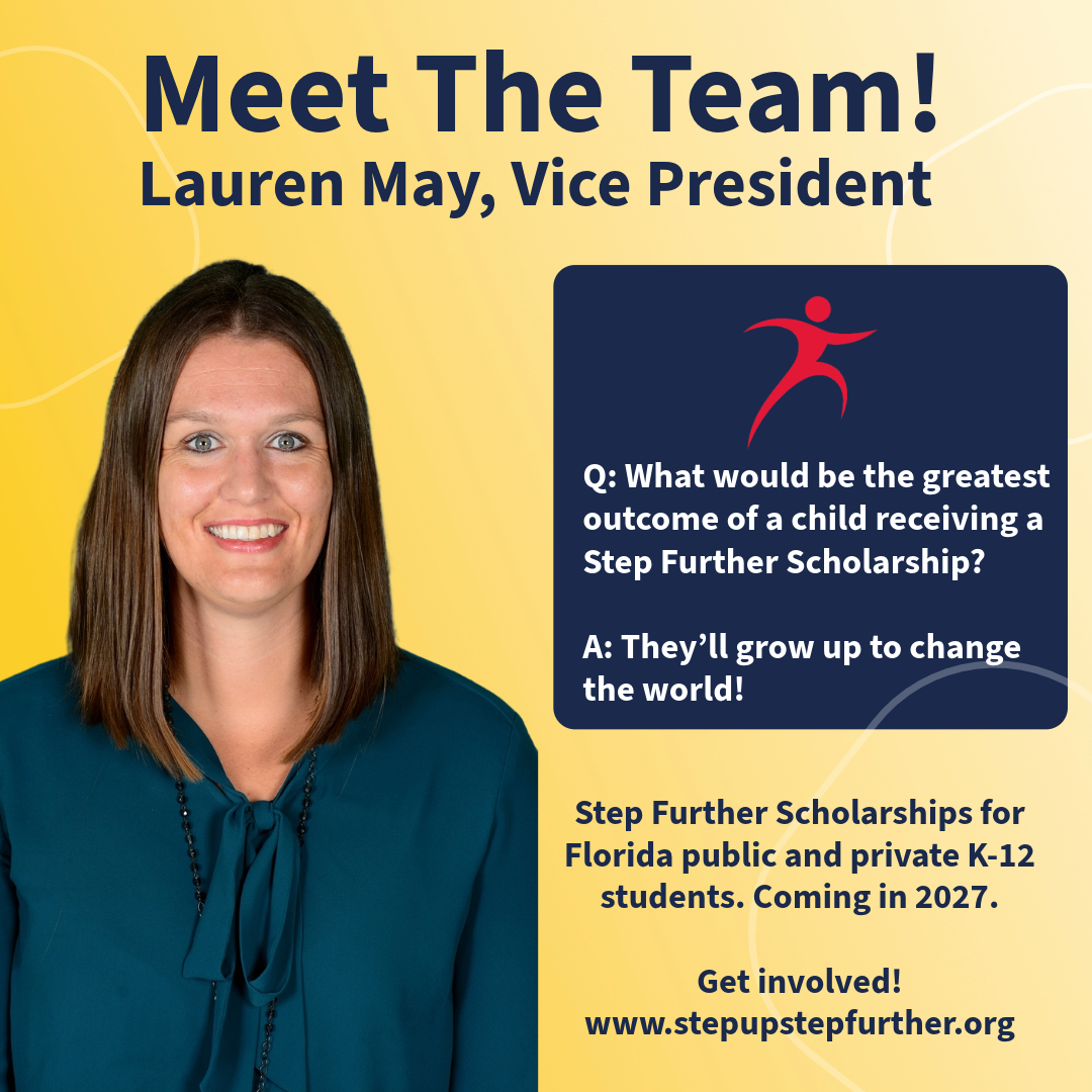 Meet Lauren May, Vice President, Step Up, Step Further